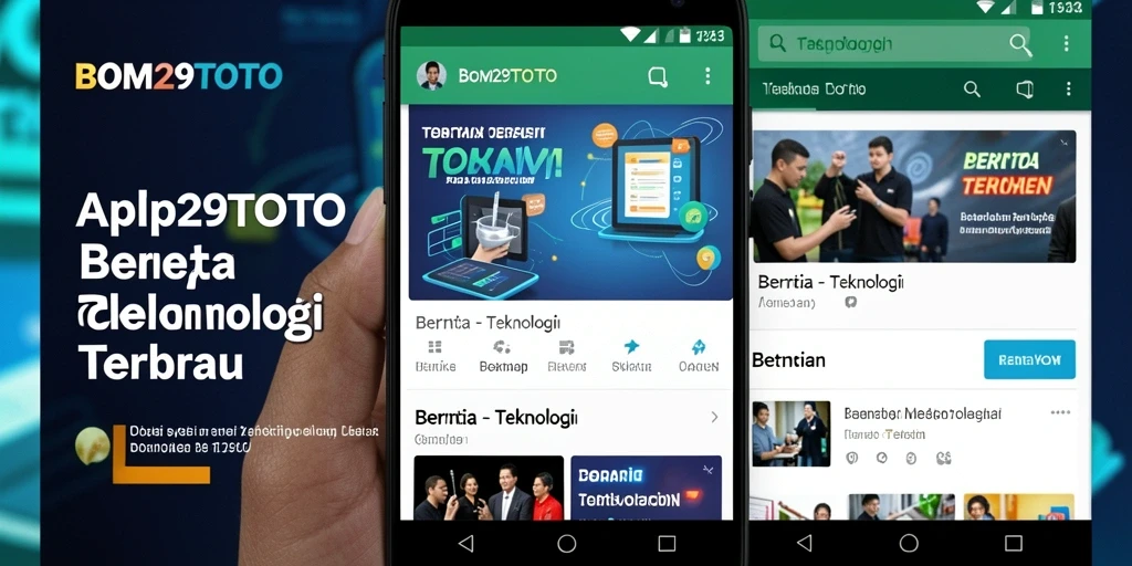 Tampilan antarmuka BOM29TOTO yang modern dan informatif.