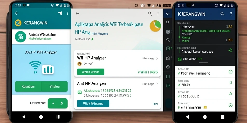 Tampilan antarmuka utama KERANGWIN yang informatif dan mudah dipahami.
